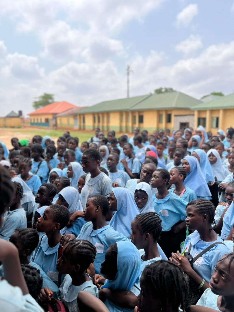Menstrual Health Outreach - Group photo